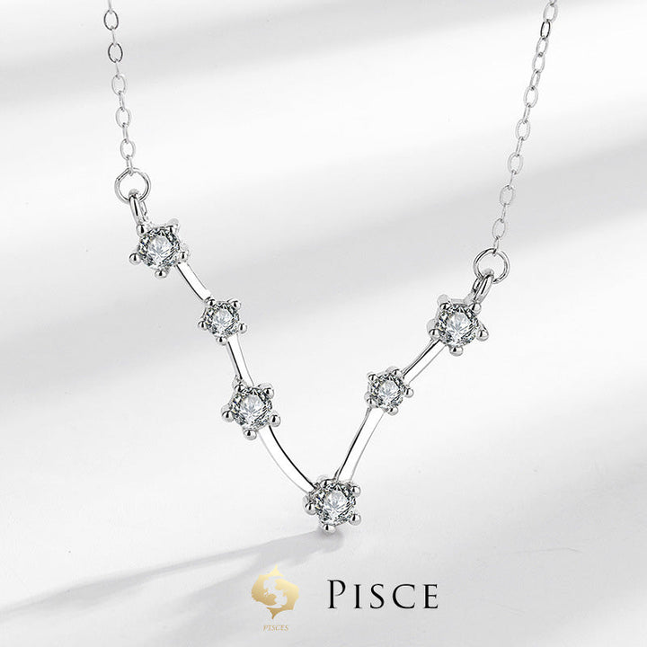 Buddha Stones 925 Srebro Sterling 12 Konstelacji Zodiaku Astrologia Błogosławieństwo Naszyjnik Wisiorek