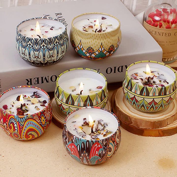 Biała herbata, kwiat imbiru, lawenda, gardenia, zapachowa świeca sojowa, prezent dla rodziny i przyjaciół