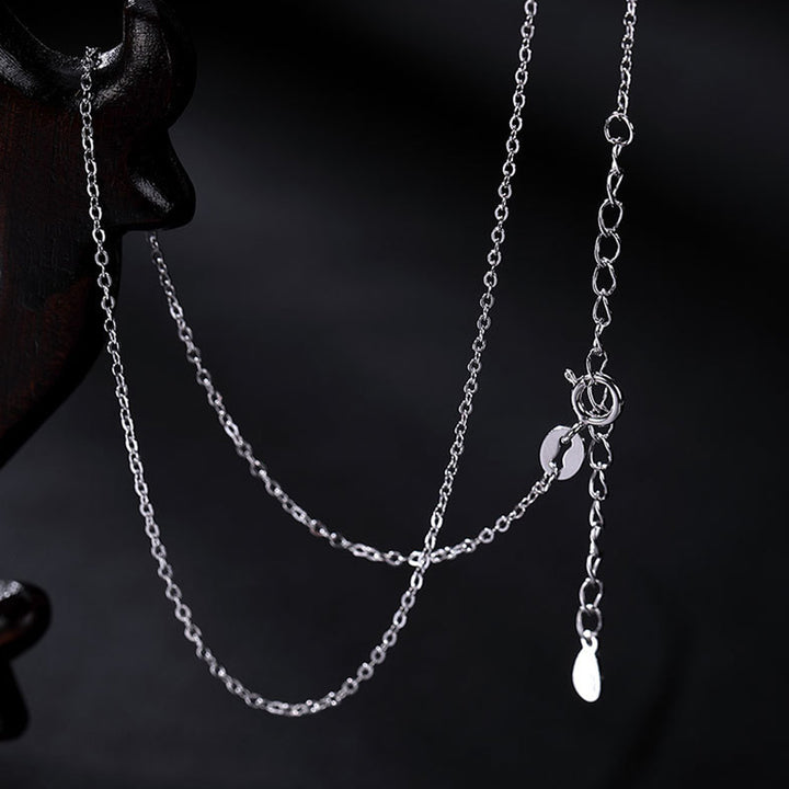 Buddha Stones Zen Cairn Labradorite Różne Kryształy Spokojny Wisiorek Naszyjnik - image 39