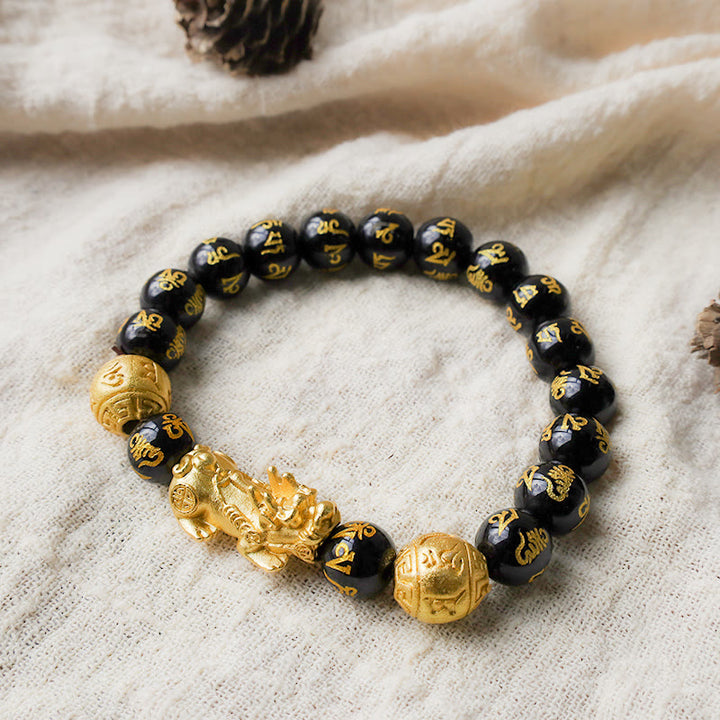 Zestaw upominkowy z tybetańskim kamieniem Buddy Om Mani Padme Hum