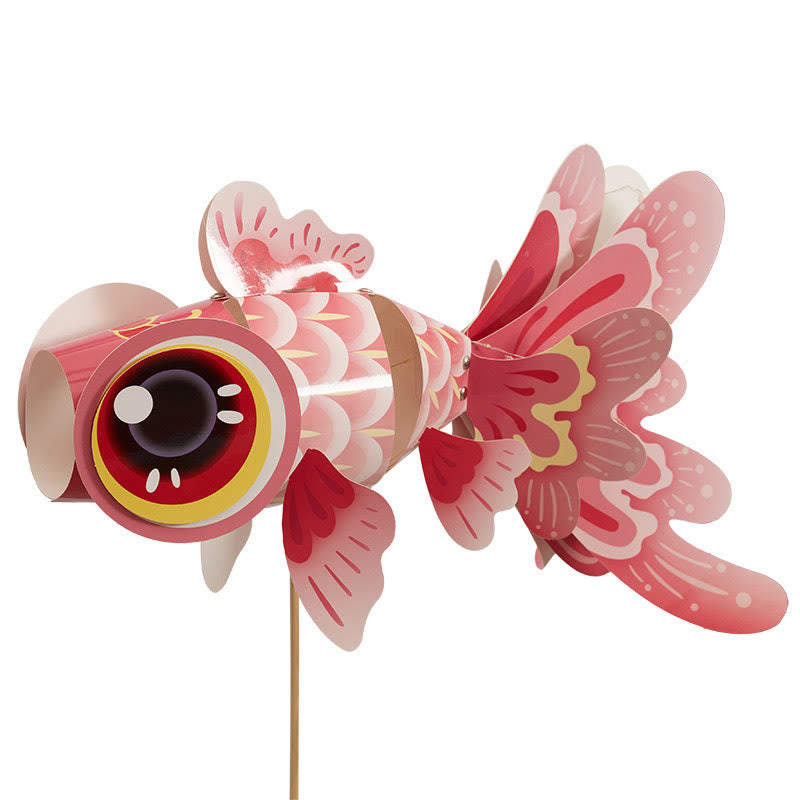 Buddha Stones DIY Fortuna Szczęście Ryba Koi Papierowa Lampa Latarnia Święto Środka Jesieni Dziecko Dzieci Dekoracja Latarni