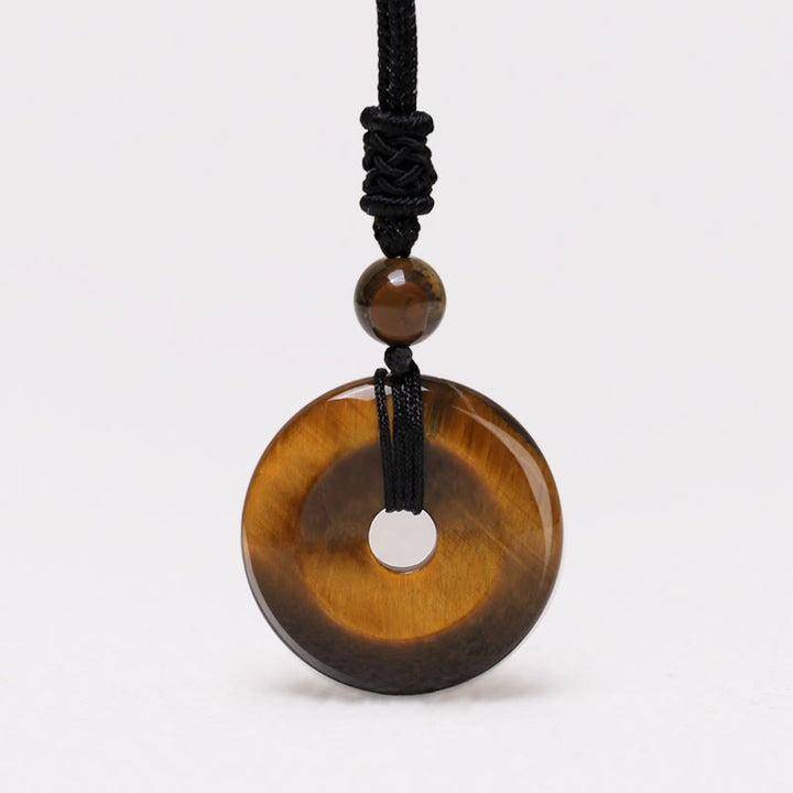 Wisiorek z Buddha Stones, szczęśliwa moneta, uzdrawiający kryształ, naszyjnik z kamieni szlachetnych