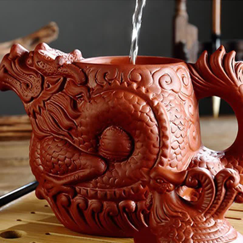 Ceramiczny czajniczek Vintage Dragon Phoenix