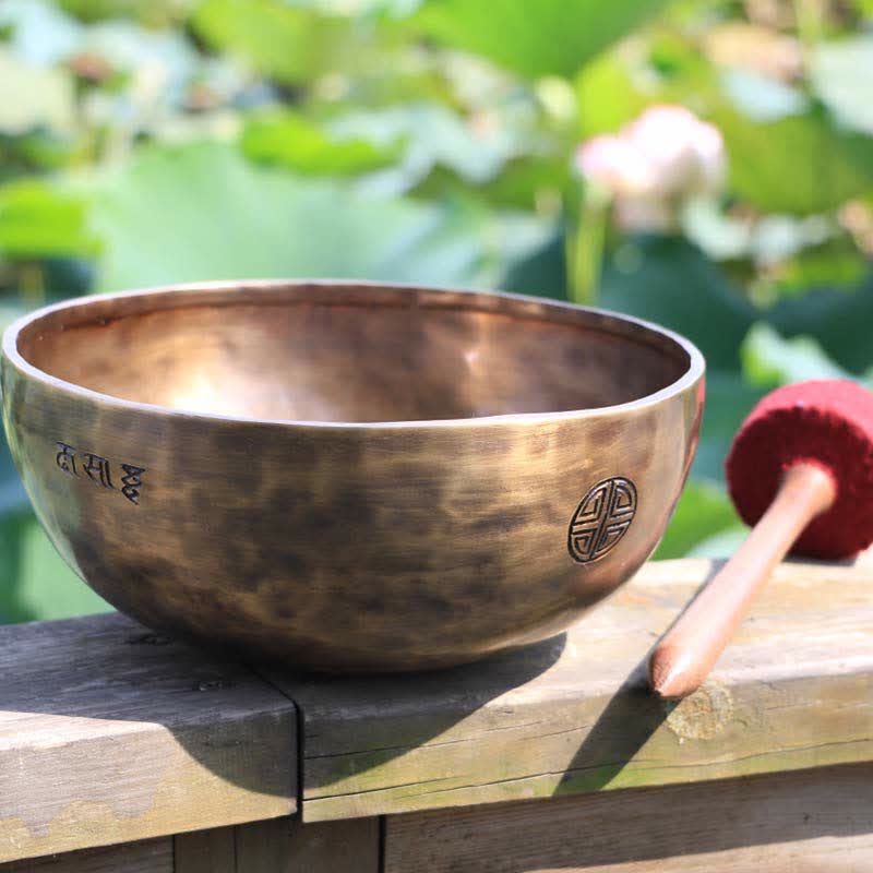 Lunar Rainbow Full Moon Singing Bowl Ręcznie wykonany do uzdrawiania i medytacji Zestaw misek z pozytywną energią