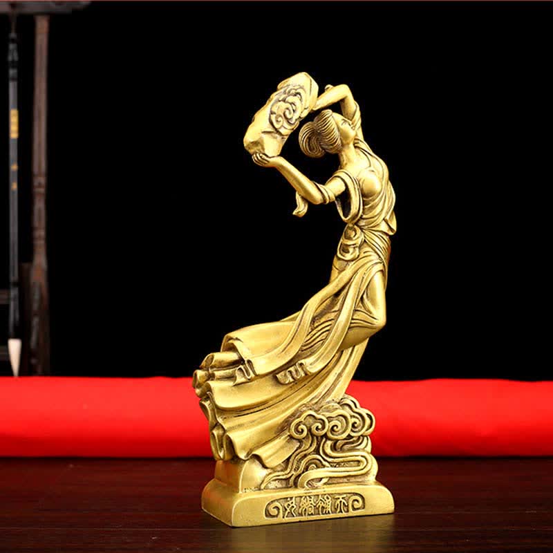 Bodhisattwa Nuwa naprawia niebiańskie dekoracje miedziane posągi ochronne