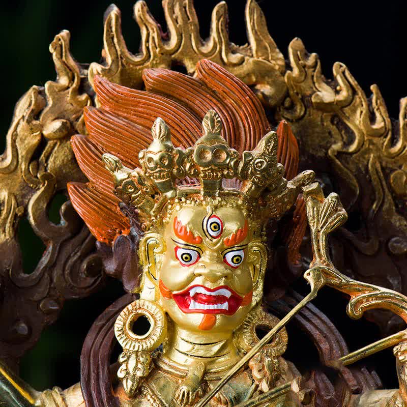 Figurka Buddy Kurukulla Spokój Miedziana Statuetka Dekoracja Domu