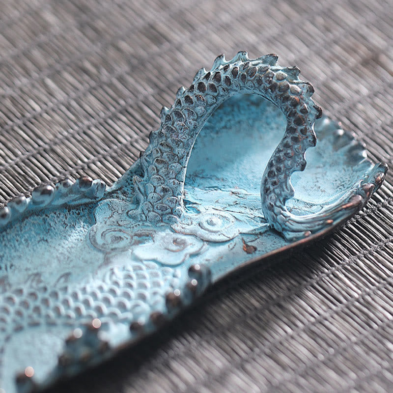 Buddha Stones Pomyślny Smok Siła Stop Kadzidło Palnik Dekoracja