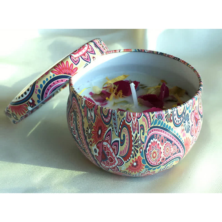 Biała herbata, kwiat imbiru, lawenda, gardenia, zapachowa świeca sojowa, prezent dla rodziny i przyjaciół