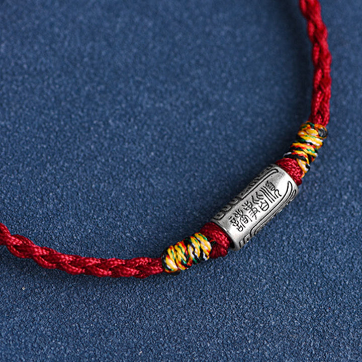 Buddha Stones ręcznie robione 925 srebro próby 925 wszystko idzie dobrze projekt ochrona siła bransoletka kostka