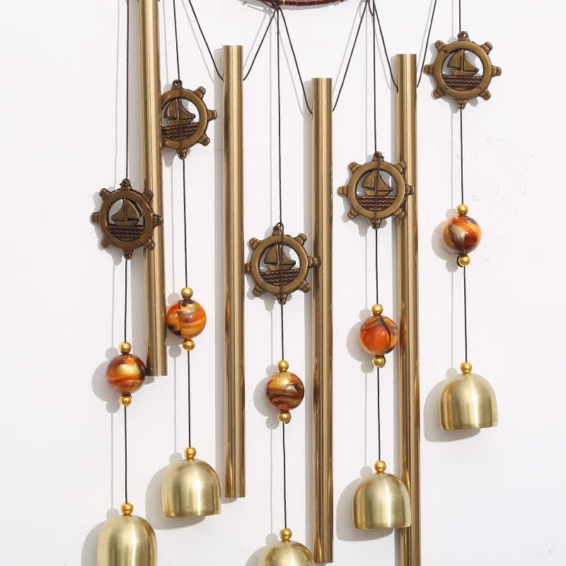 Łapacze snów z Buddha Stones Miłość Słoń Łódź Wisząca na ścianie Dzwonek Dzwonek Ręcznie Robiona Dekoracja Domu