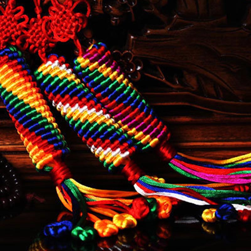 Buddha Stones Tybetańskie Błogosławieństwo Szczęście Węzeł Dekoracja Wadżra