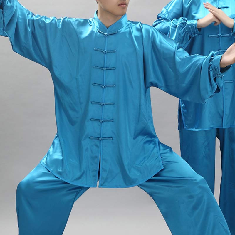 Buddha Stones Prosty wzór Medytacja Modlitwa Duchowy Zen Tai Chi Qigong Praktyka Unisex Zestaw Ubrań - image 24