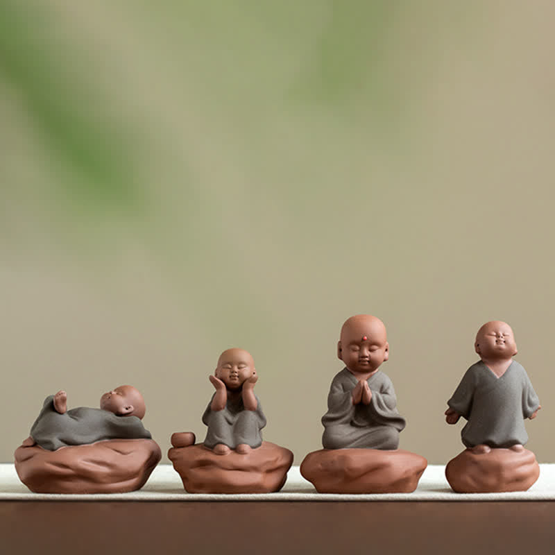 Czarny brzoskwiniowy kwiat Buddy uspokajające dekoracje