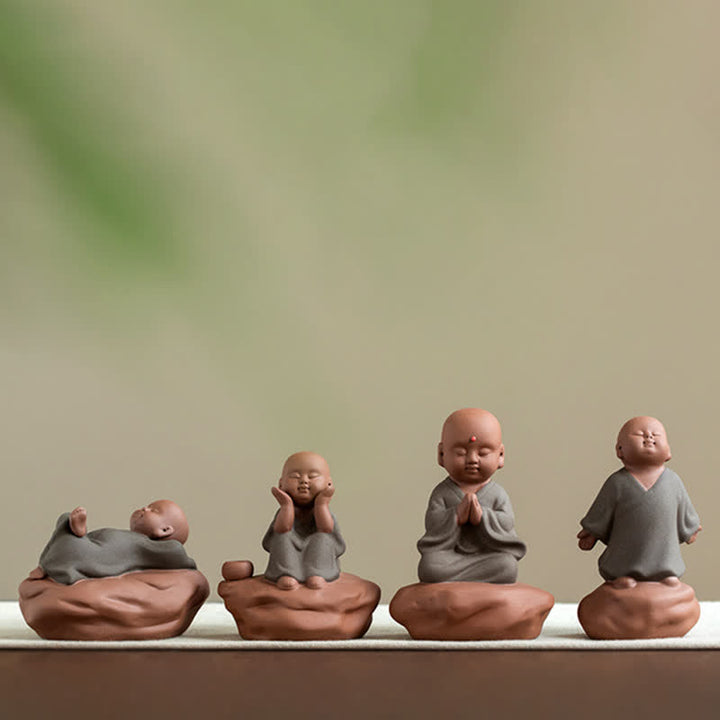 Czarny brzoskwiniowy kwiat Buddy uspokajające dekoracje