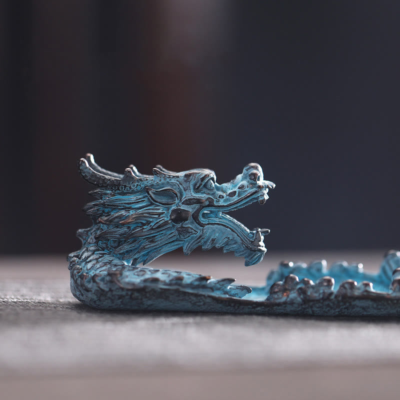 Buddha Stones Pomyślny Smok Siła Stop Kadzidło Palnik Dekoracja