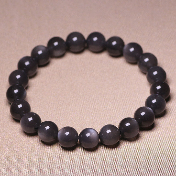 Bransoletka z naturalnych koralików Moonstone Positive Love