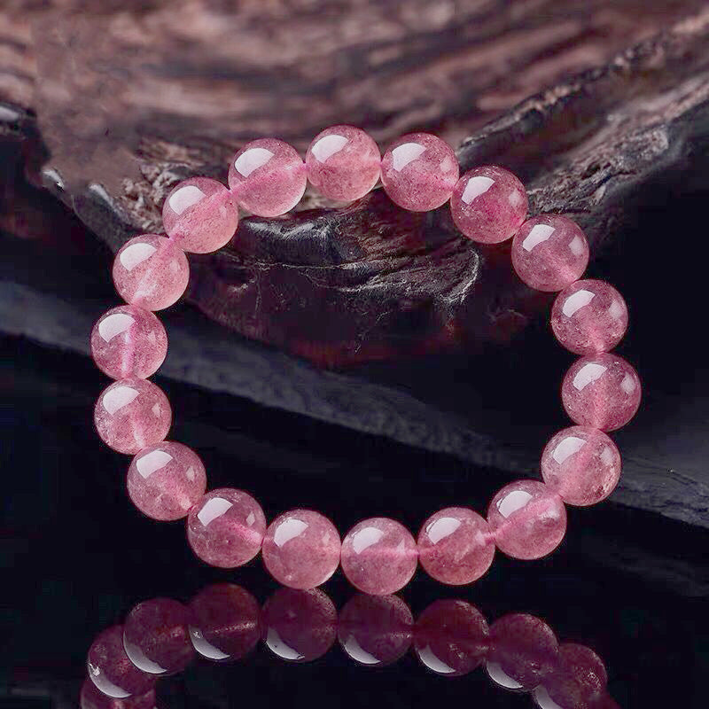 Bransoletka Buddha Stones Natural Rose Quartz Love Caring