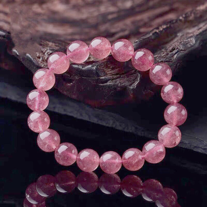 Bransoletka Buddha Stones Natural Rose Quartz Love Caring