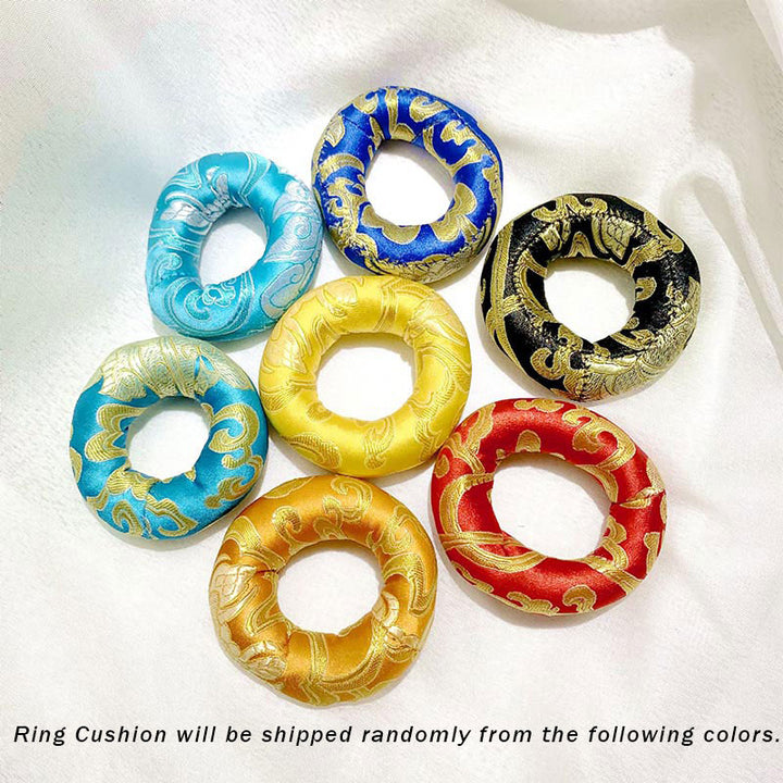 Buddha Stones Tybetańska misa dźwiękowa do medytacji, ręcznie robiona, do uzdrawiania i wspierania uważności, zestaw mis śpiewających