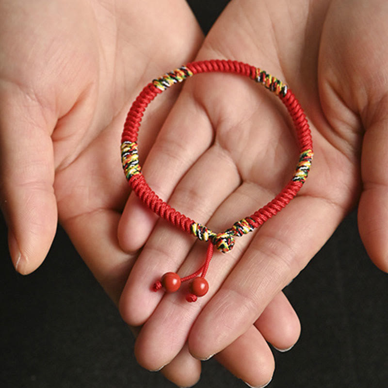 Bransoletka ochronna na szczęście z pięcioma kolorami King Kong Knot String