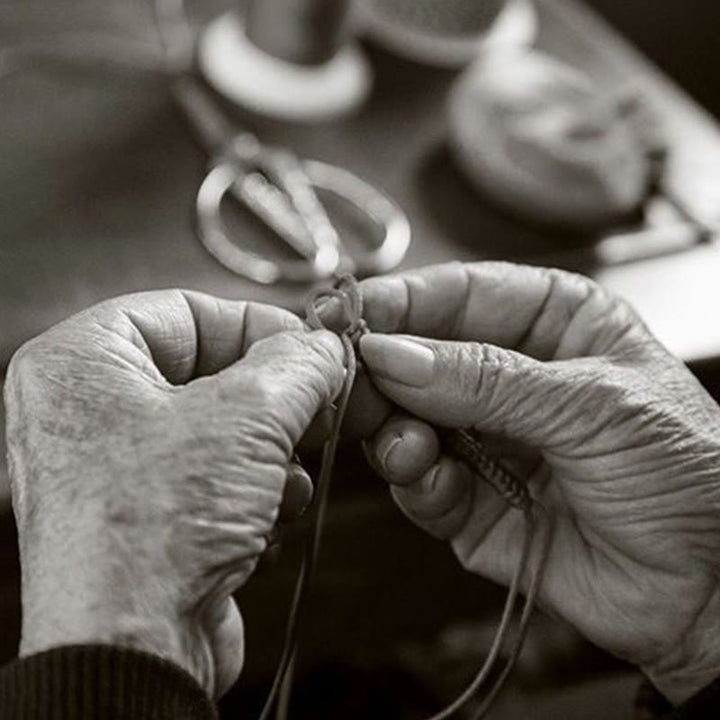 Buddha Stones „Niech będziesz bezpieczny i zdrowy przez cały rok” Bransoletka na szczęście wielokolorowa