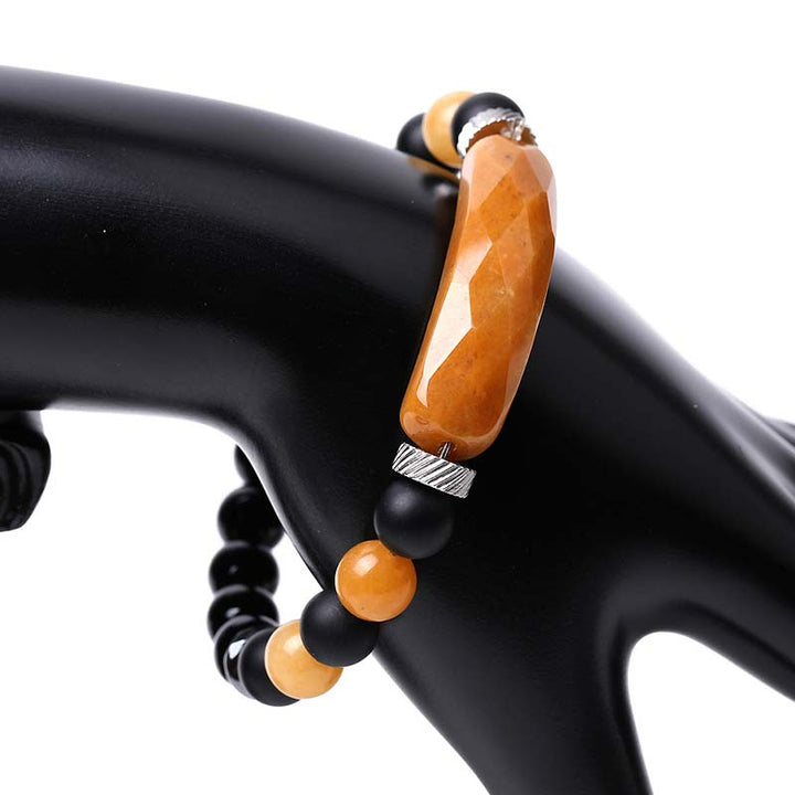 Bransoletka lecznicza Buddha Stones Natural Crystal Blue Aventurine