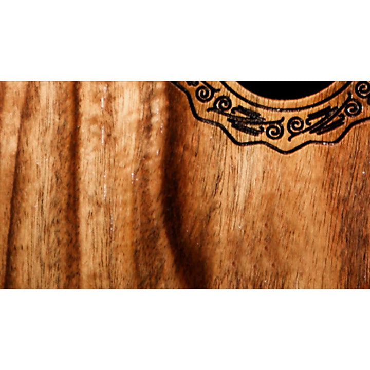 Kalimba z Buddha Stones 17 klawiszy Pianino kciukowe Drewno mahoniowe Akacja Orzech Przenośne pianino palce