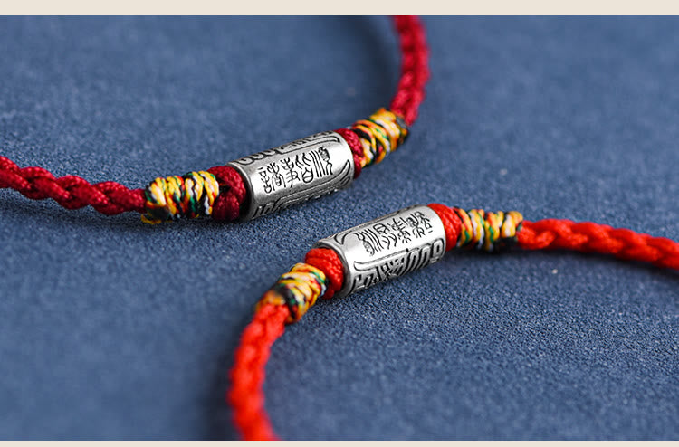 Buddha Stones ręcznie robione 925 srebro próby 925 wszystko idzie dobrze projekt ochrona siła bransoletka kostka