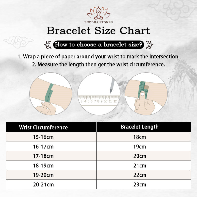 Bransoletka ochronna Buddha Stones 925 ze srebra próby 925 ze smokiem