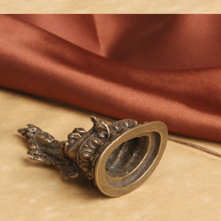 Buddha Stones Bodhisattwa Zielona Tara Spokój Nadzieja Miedziana Statuetka Dekoracja