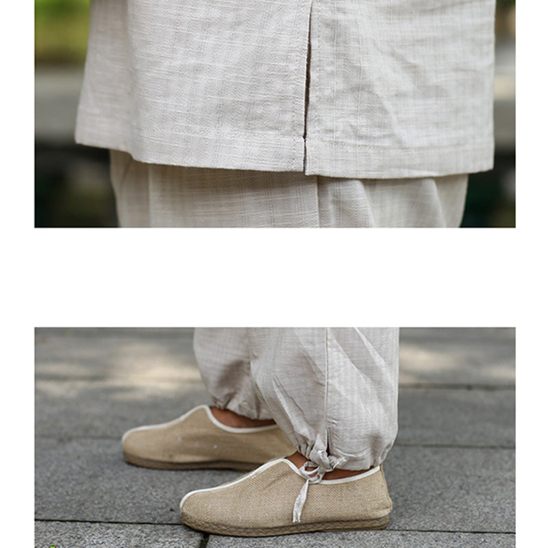 Buddha Stones Medytacja Modlitwa Duchowa Praktyka Zen Jednolity Ubiór Męski Zestaw