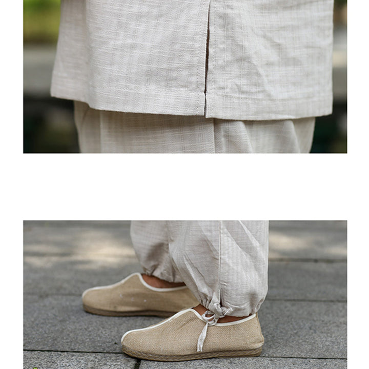 Buddha Stones Medytacja Modlitwa Duchowa Praktyka Zen Jednolity Ubiór Męski Zestaw