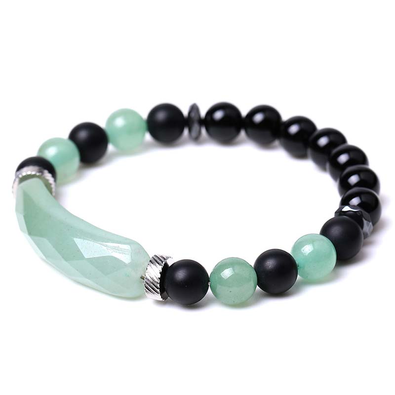 Bransoletka lecznicza Buddha Stones Natural Crystal Blue Aventurine