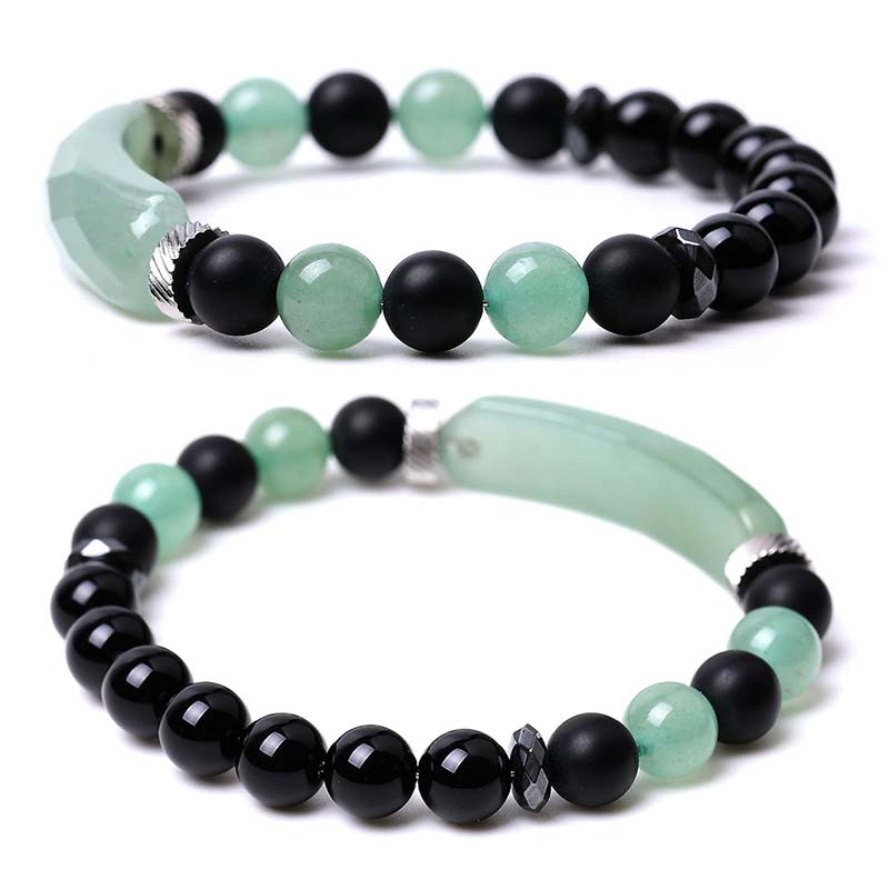 Bransoletka lecznicza Buddha Stones Natural Crystal Blue Aventurine