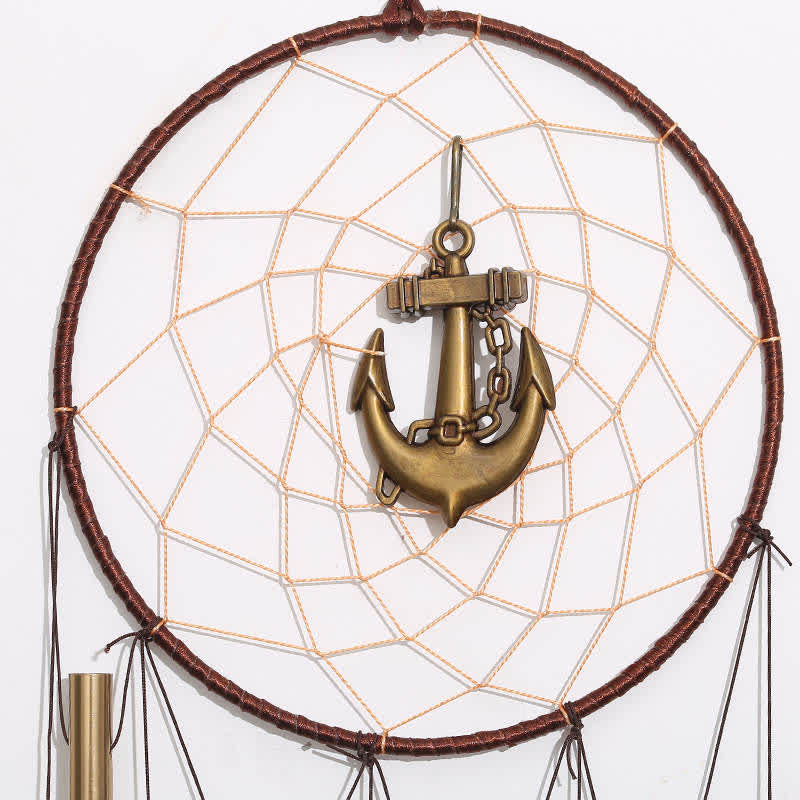 Łapacze snów z Buddha Stones Miłość Słoń Łódź Wisząca na ścianie Dzwonek Dzwonek Ręcznie Robiona Dekoracja Domu