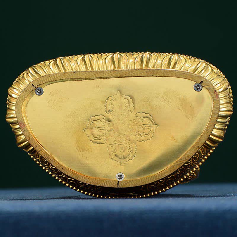 Figurka Buddy Siakjamuniego Oświecenie Miedziana Statua Domowa Ofiara Dekoracja