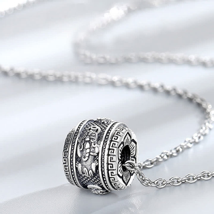 Buddha Stones PiXiu Szczęście Bogactwo Obrotowy Naszyjnik Wisiorek - image 5