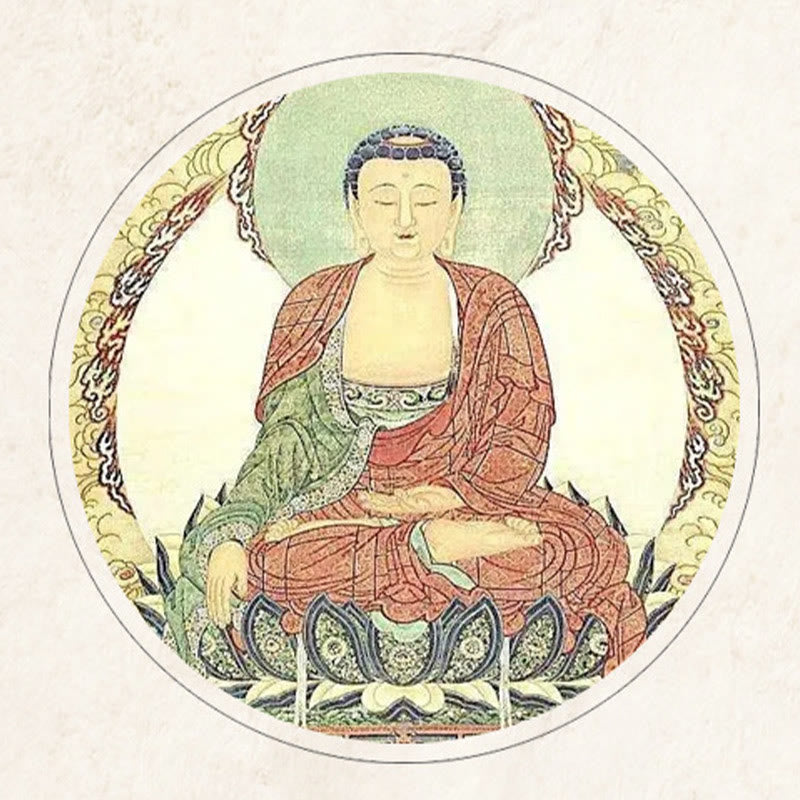 Buddha Stones Drewno hebanowe Palisander Budda Awalokiteśwara Om Mani Padme Hum Równowaga Car Key Chain Dekoracja