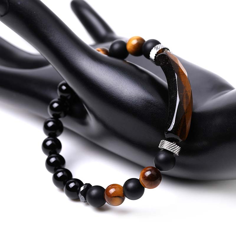 Bransoletka lecznicza Buddha Stones Natural Crystal Blue Aventurine