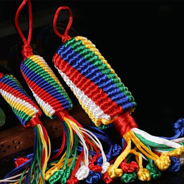 Buddha Stones Tybetańskie Błogosławieństwo Szczęście Węzeł Dekoracja Wadżra