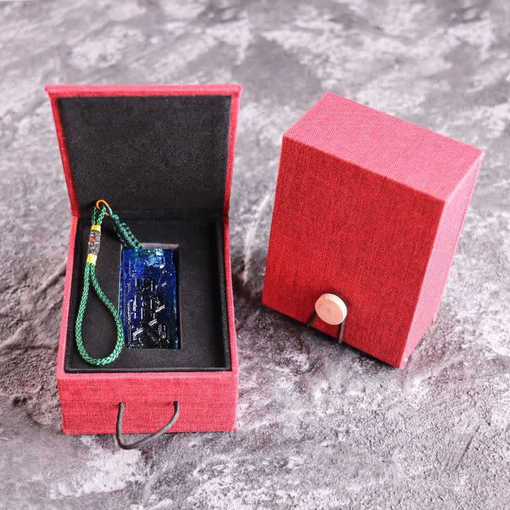 Feng Shui ręcznie robiony kryształowy element sztuki Liuli dekoracja domowego biura