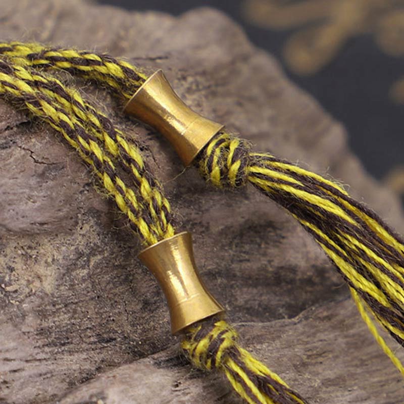 Buddha Stones Tybetańskie Klątwa Sześć Prawdziwych Słów Bransoletka Bogactwa