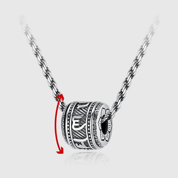 Buddha Stones Tybet Om Mani Padme Hum Naszyjnik Ochronny Wisiorek - image 4