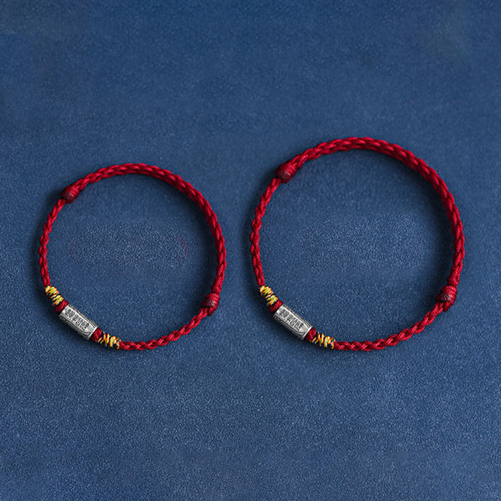 Buddha Stones ręcznie robione 925 srebro próby 925 wszystko idzie dobrze projekt ochrona siła bransoletka kostka