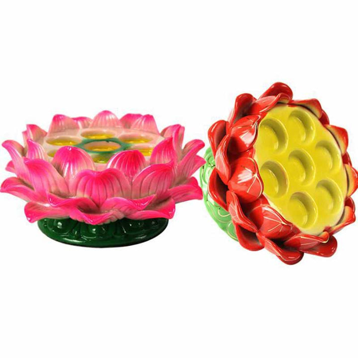 Buddha Stones Medytacja Modlitwa Ołtarz Świecznik Kwiat Lotosu Buddyjskie Rytuały Świątyni Użyj Przedmiotów