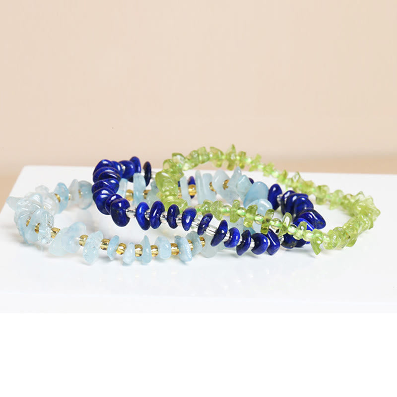 Buddha Stones Naturalny Nieregularny Kształt Kamienia Kryształ Medytacja Równowaga Bransoletka