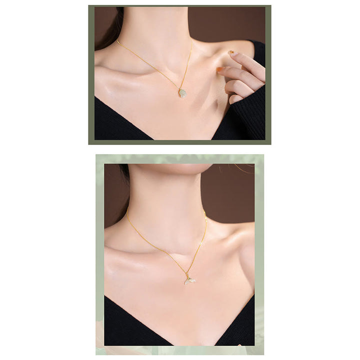 Buddha Stones 925 Srebro Sterling Naturalny Hetian Jade Cyan Jade Szczęście Śmiejący się Budda Motyl Naszyjnik Wisiorek - image 27