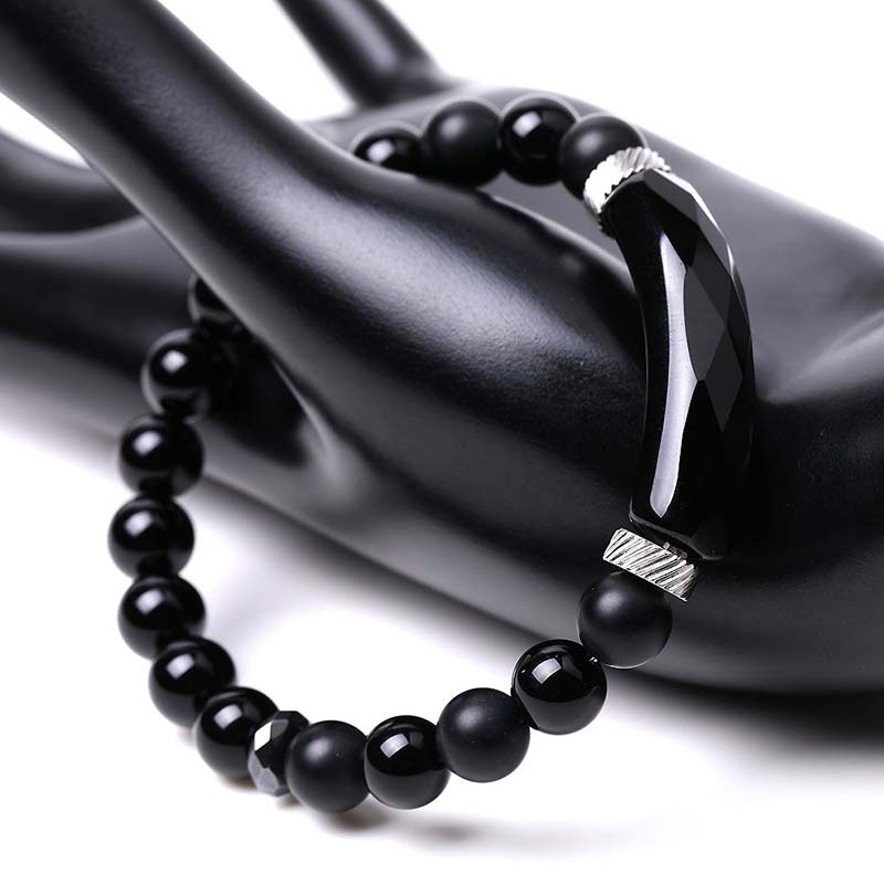 Bransoletka lecznicza Buddha Stones Natural Crystal Blue Aventurine