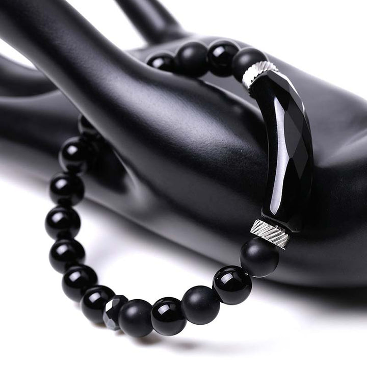 Bransoletka lecznicza Buddha Stones Natural Crystal Blue Aventurine