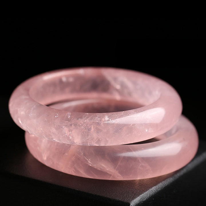 Bransoletka Buddha Stones Natural Rose Quartz Love Caring